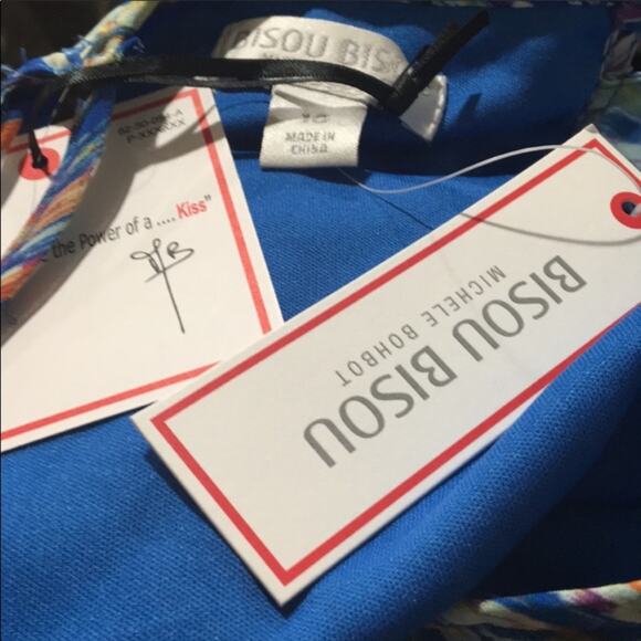 Bisou Bisou Michele BohBot watercolor Dress - Picture 4 of 5